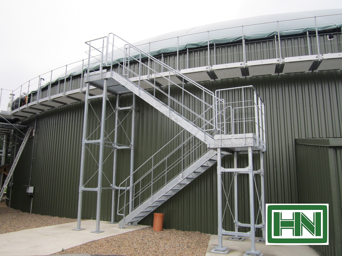 Treppenturm seitliche Ansicht